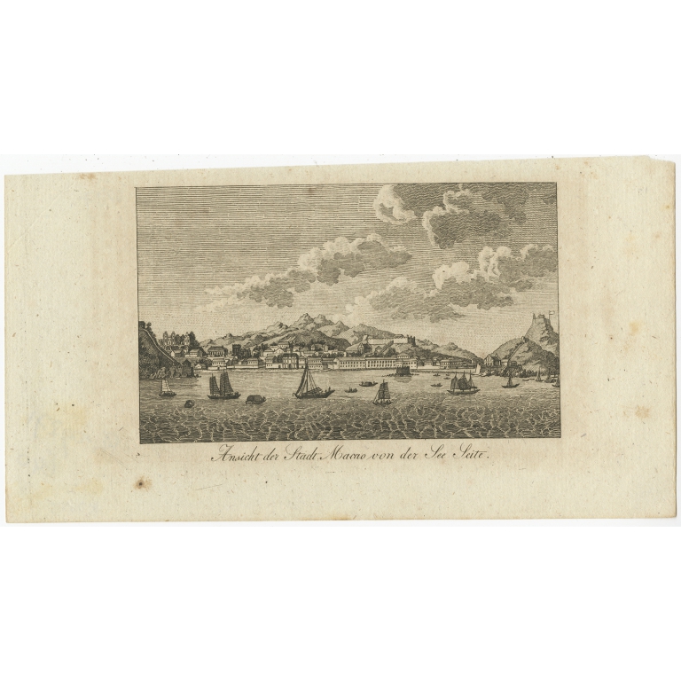 Ansicht der Stadt Macao - Anonymous (c.1800)