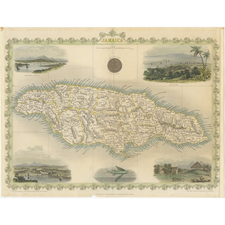 Jamaica - Tallis (1851)