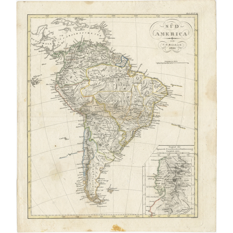 Süd America - Reichard (1820)