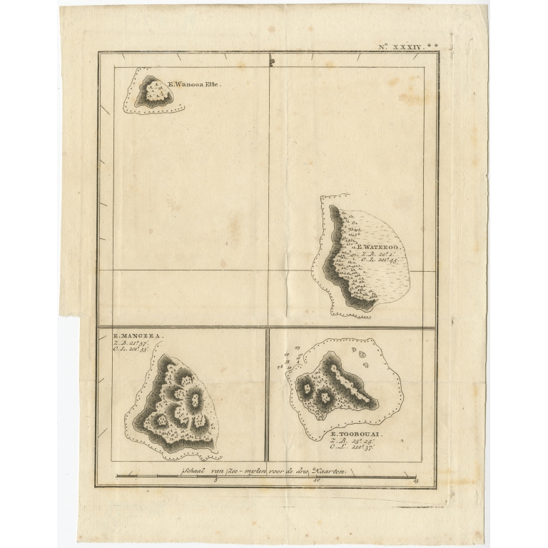 Wanooa, Wateeoo, Mangeea, Toobouai - Anoymous (c.1802)