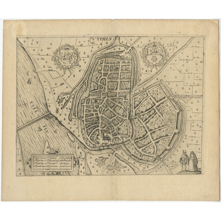 Zutphen - Guicciardini (1613)