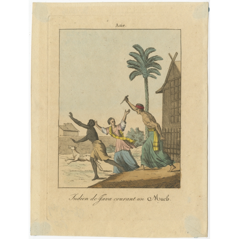 Indien de Java courant un Much - Anonymous (c.1840)