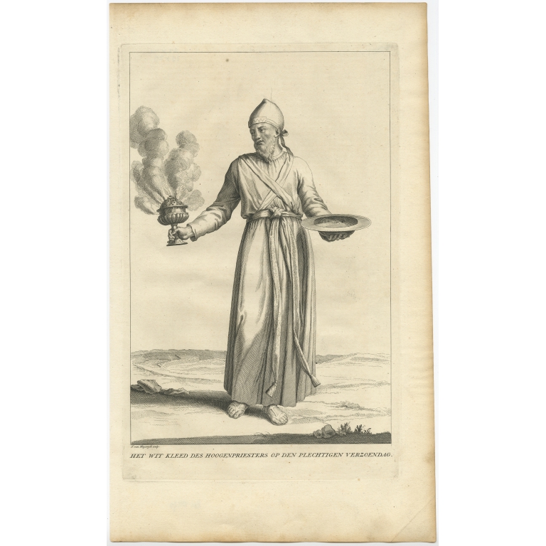 Het wit kleed des Hoogenpriesters (..) - Calmet (c.1725)