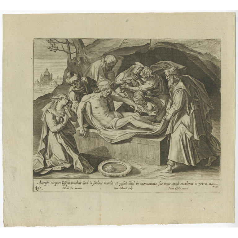 Accepto corpore Ioseph (..) - Collaert (1784)