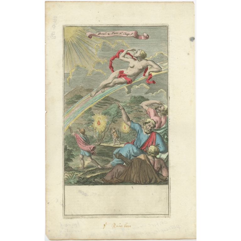 Untitled Print 'Iris on her Rainbow' - Kip (1694)