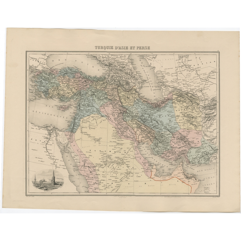 Turquie d'Asie et Perse - Migeon (c.1890)