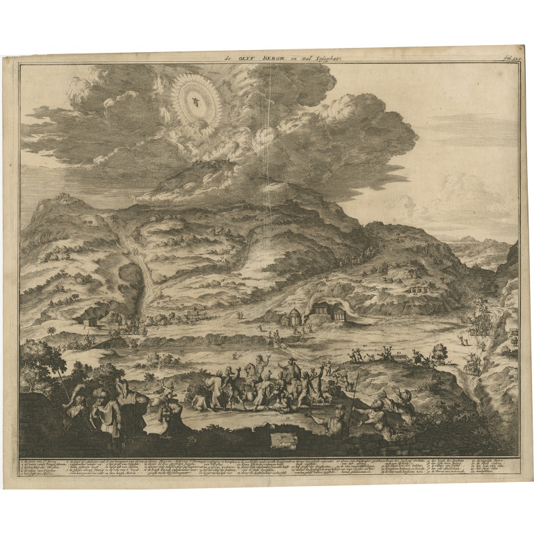 De Olyf Bergh en Dal' Iosaphat - Dapper (1677)