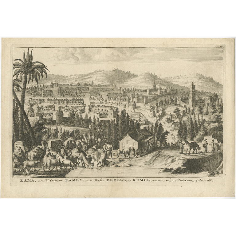 Rama van d'Arabieren - Halma (1717)