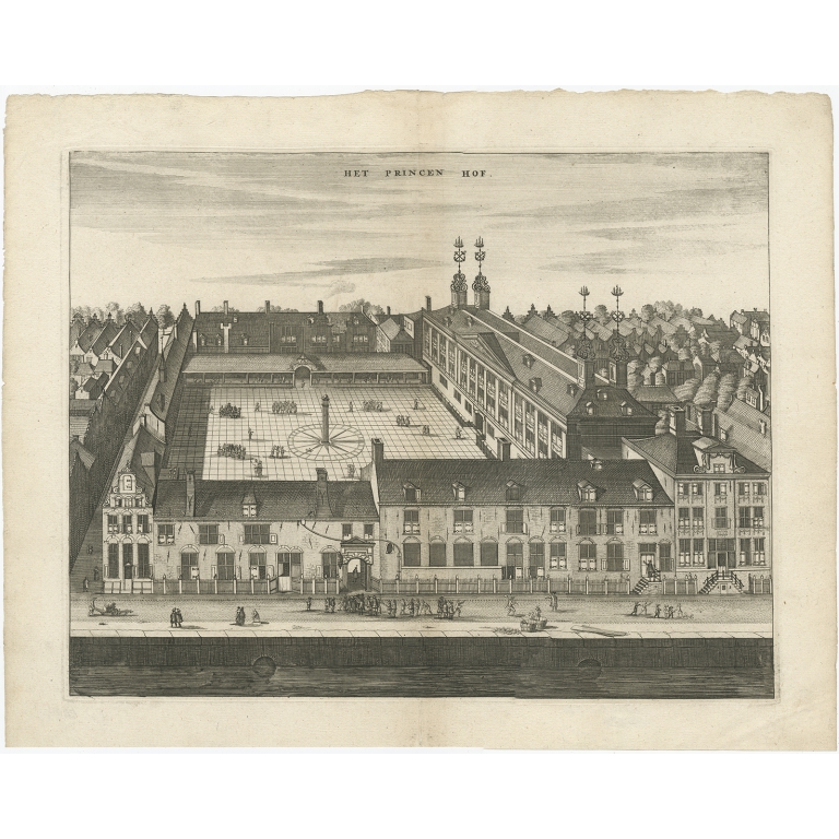 Het Princen Hof - Commelin (1726)