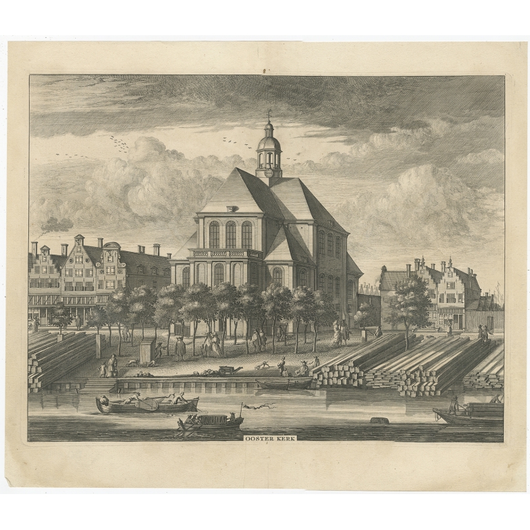 Ooster Kerk - Commelin (1726)