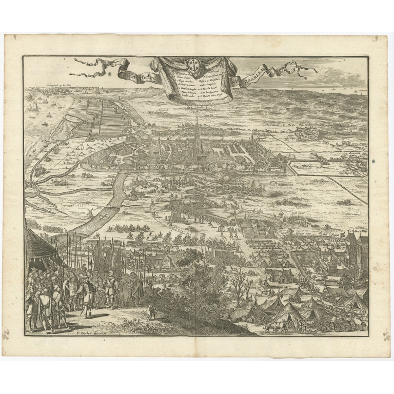Het Beleg van Haarlem - Decker (c.1700)