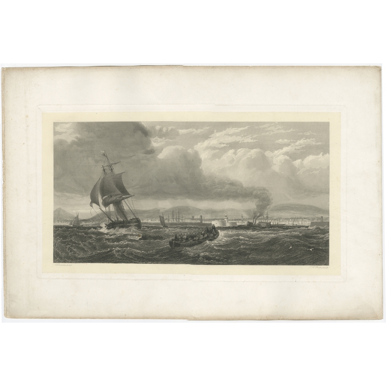 Untitled Maritime Print I - Prior (c.1860)