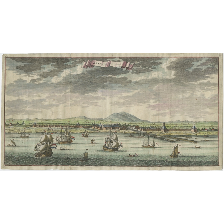 Batavia in 't Verschiet - Valentijn (1726)