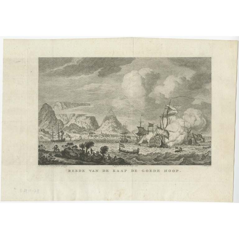 Reede van de Kaap de Goede Hoop - Conradi (1777)