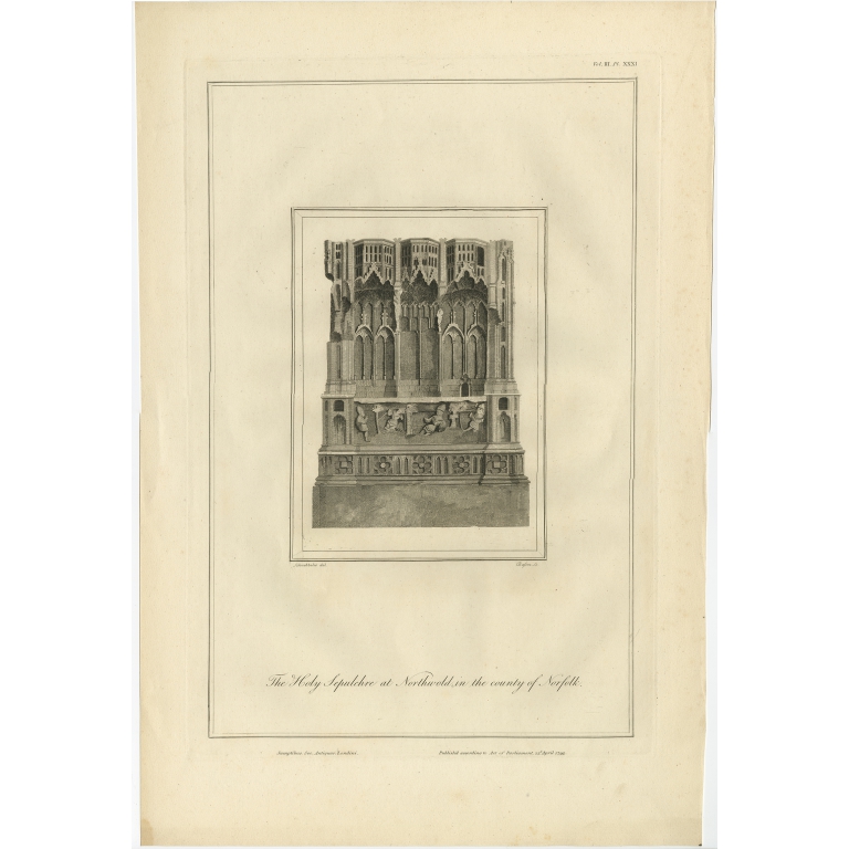 The Holy Sepulchre  (..) - Basire (1795)