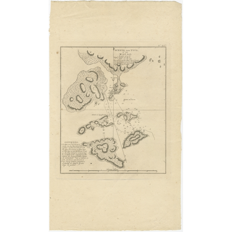 Schets van Typa of van Macao - Cook (1803)