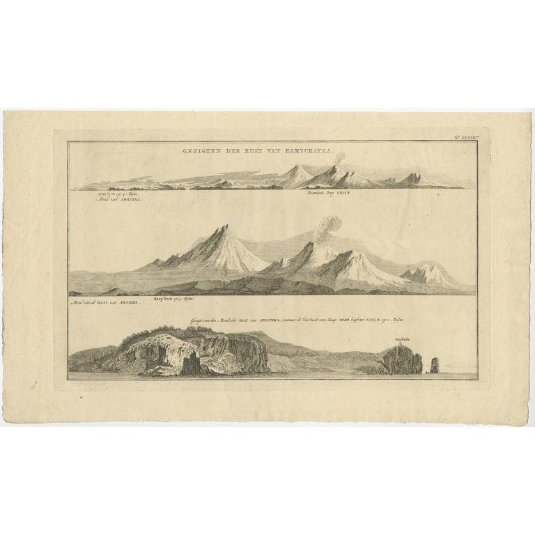 Gezigten der Kust van Kamtchatka - Cook (1803)