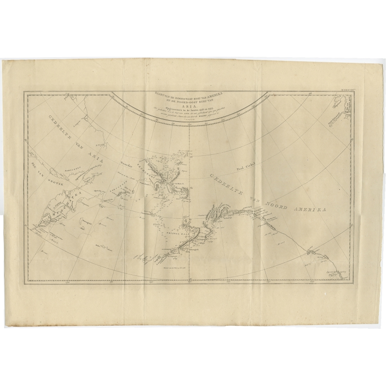 Kaart van de Noord-West kust van Amerika (..) - Cook (1803)