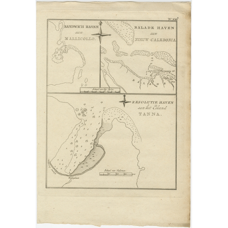 Resolutie Haven aan het Eiland Tanna (..) - Cook (1803)