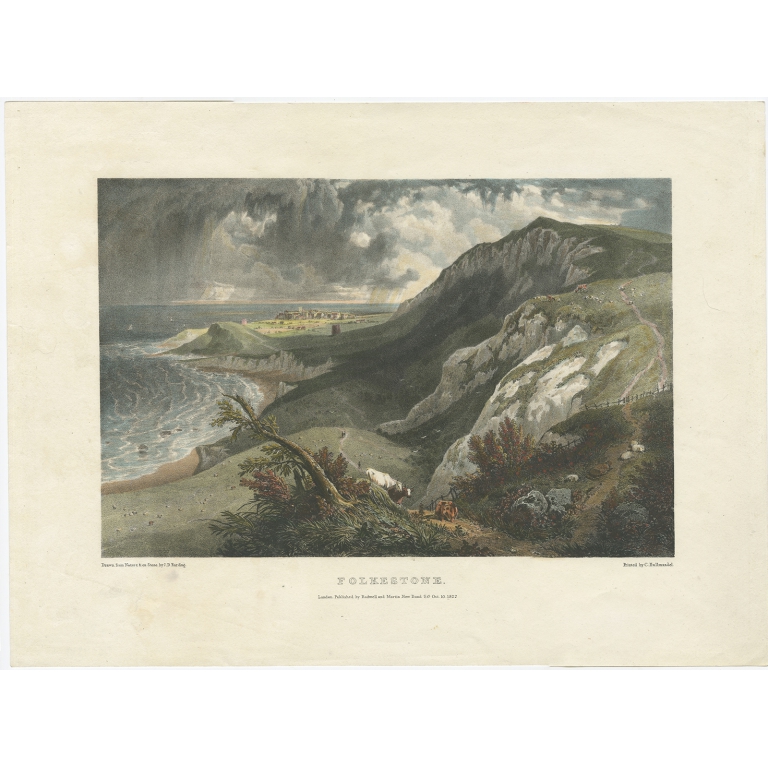Folkestone - Hullmandel (1822)
