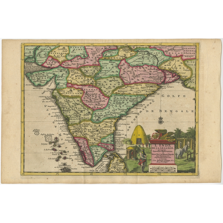 L'Inde de ca le Gange - Van der Aa (1713)