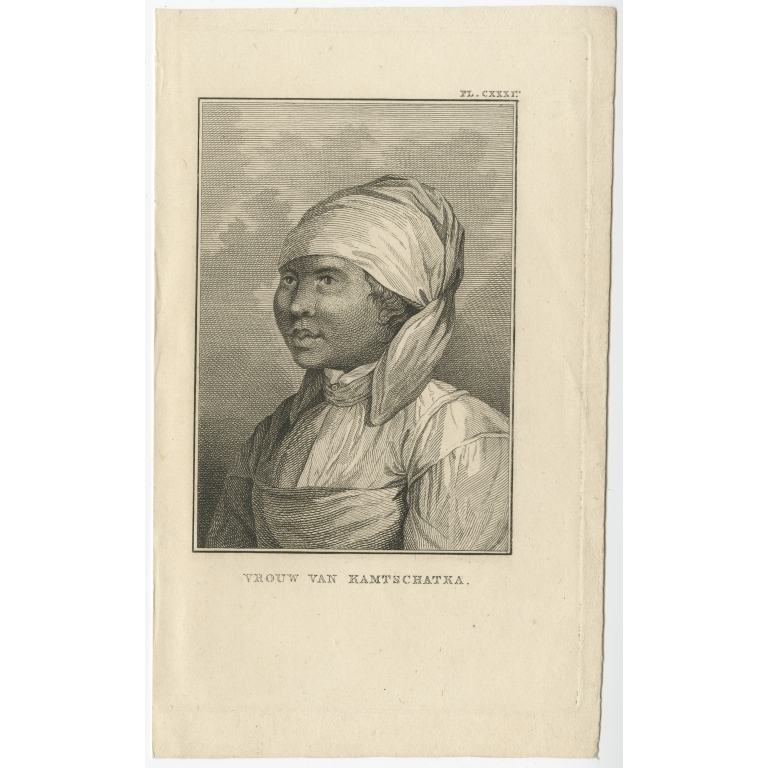 Vrouw van Kamtschatka - Cook (1803)