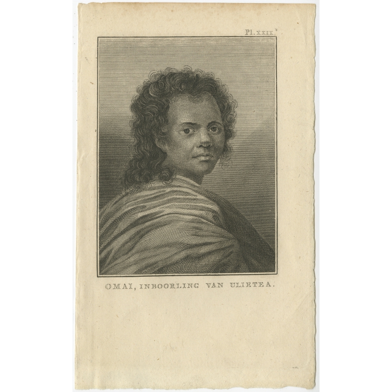 Omai, Inboorling van Ulietea - Cook (1803)