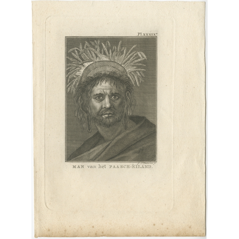Man van het Paasch-Eiland - Cook (1803)