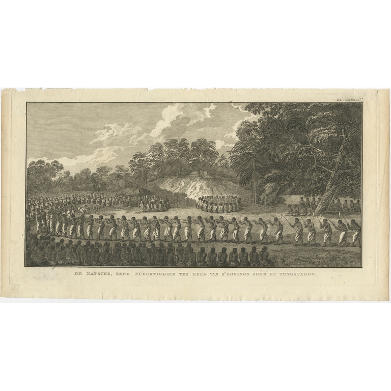 De Natsche, eene plechtigheid (..) - Cook (1803)