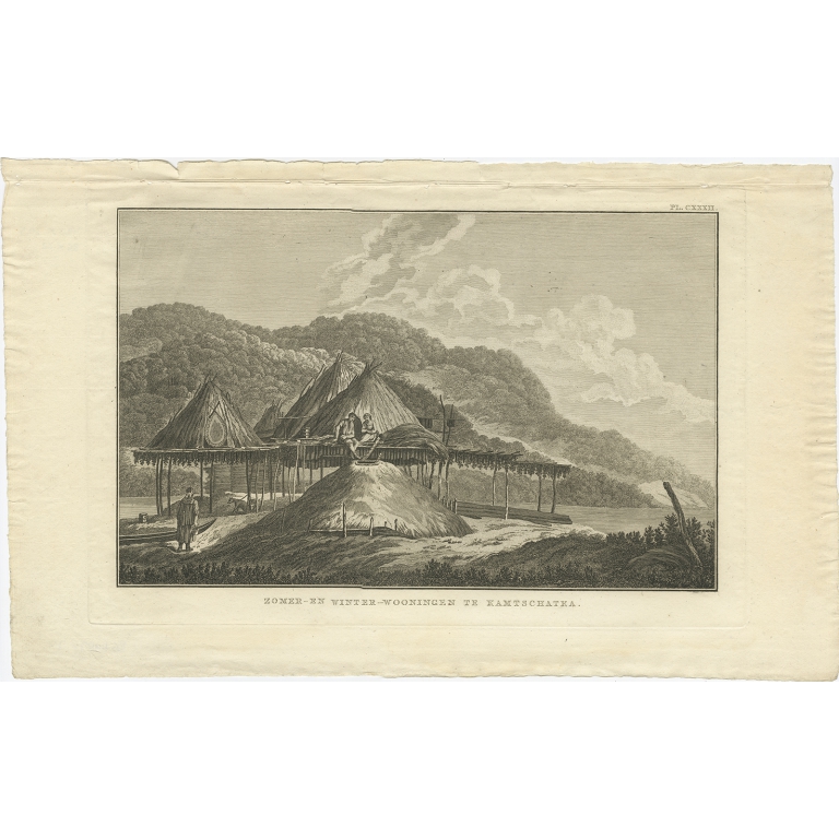 Zomer- en Winter-Wooningen te Kamtschatka - Cook (1803)