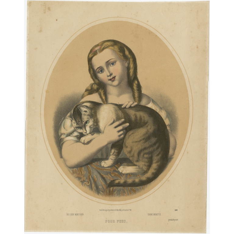 Poor Puss - May (c.1850)