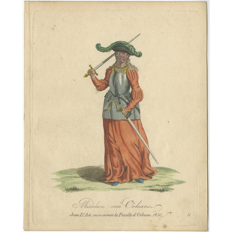 Pl. 11 Mädchen von Orleans - Anonymous (1805)