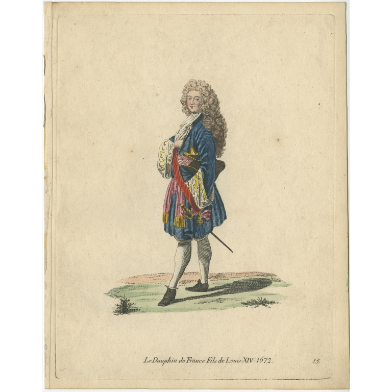 Pl. 15 Le Dauphin de France (..) - Anonymous (1805)