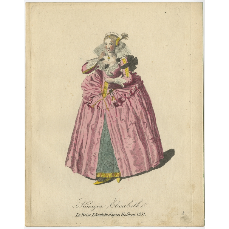Pl. 8 Königin Elisabeth - Anonymous (1805)