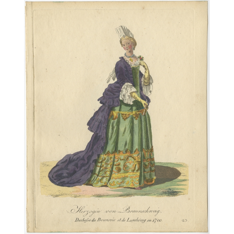 Pl. 23 Herzogin von Braunschweig - Anonymous (1805)
