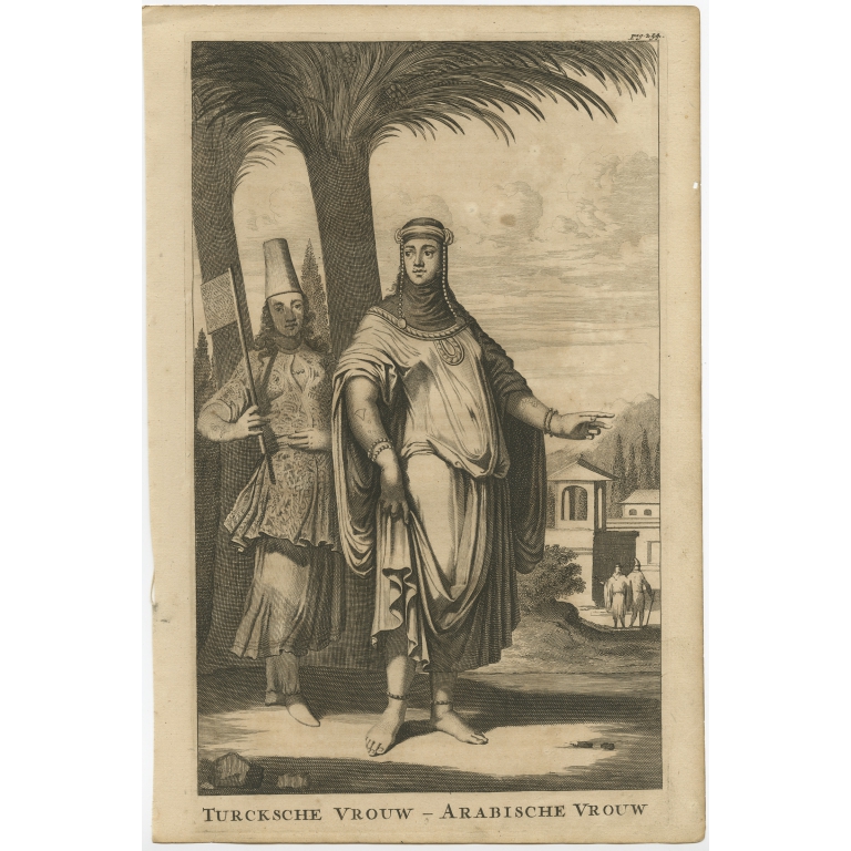 Turckse Vrouw - Arabische Vrouw - Dapper (1677)