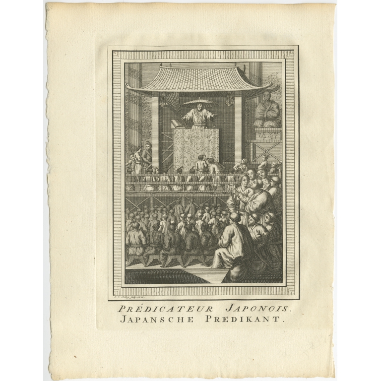 Japansche Predikant - Van Schley (1758)