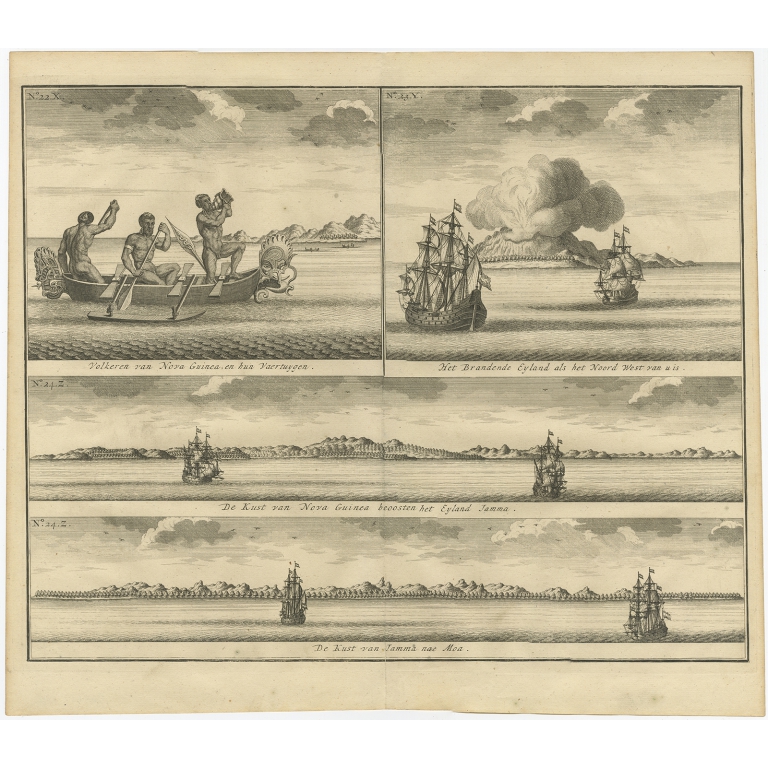 Volkeren van Nova Guinea (..) - Valentijn (1726)