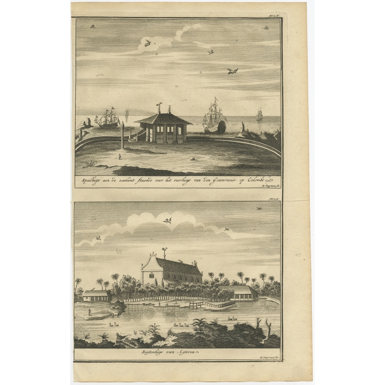Speelhuijs aan de zeekant staande (..) - Valentijn (1726)