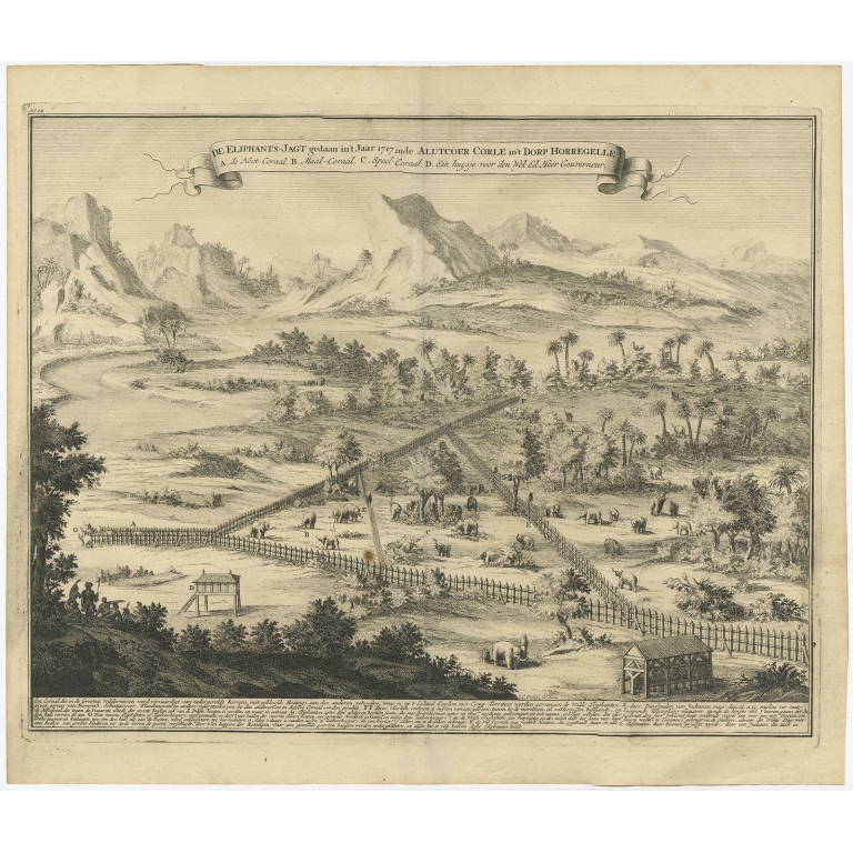De Eliphants-Jagt (..) - Valentijn (1726)