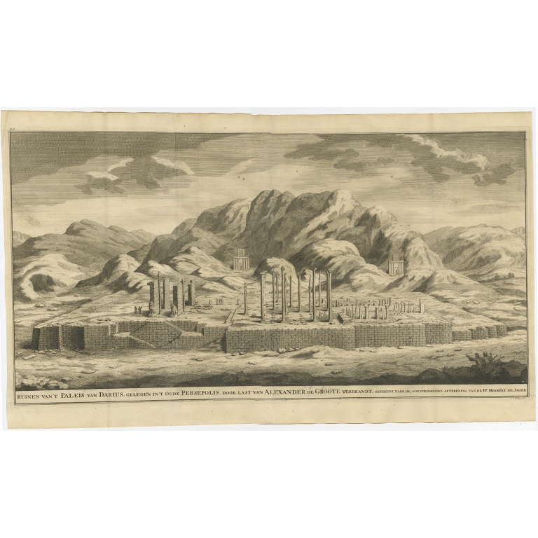 Ruinen van 't Paleis van Darius - Valentijn (1726)