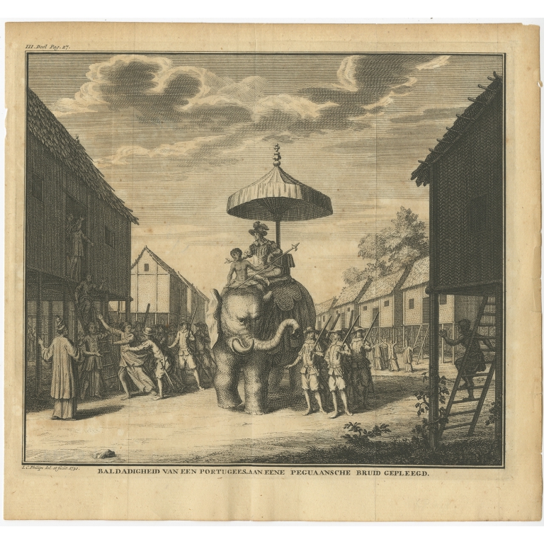 Baldadigheid van een Portugees (..) - Tirion (1732)