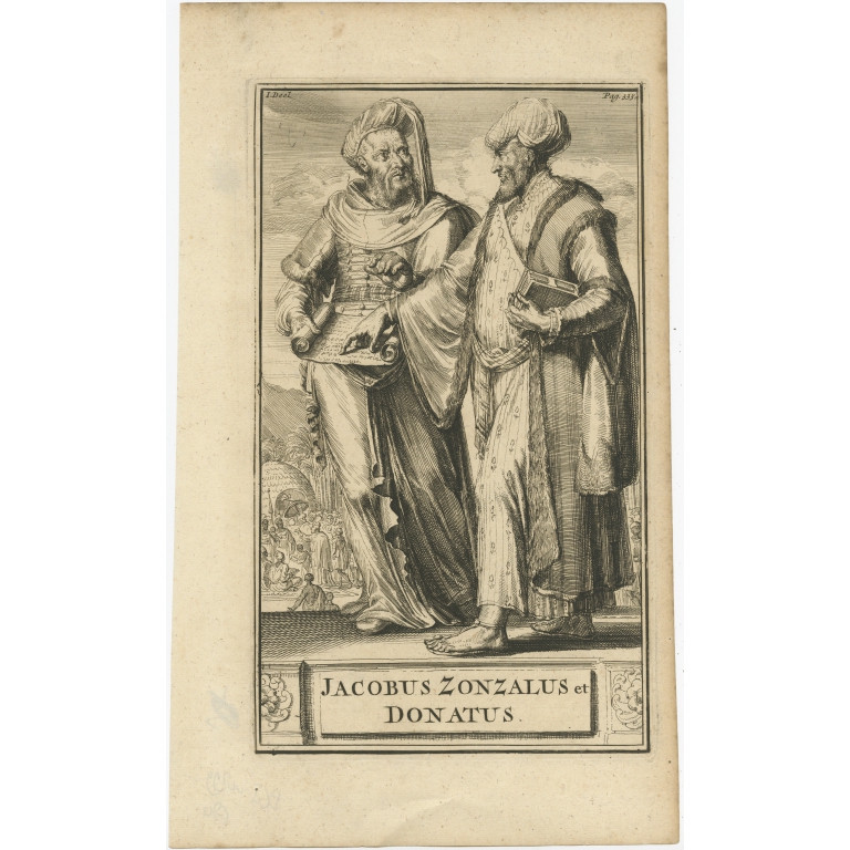 Jacobus Zonzalus et Donatus - De Hooghe (1701)