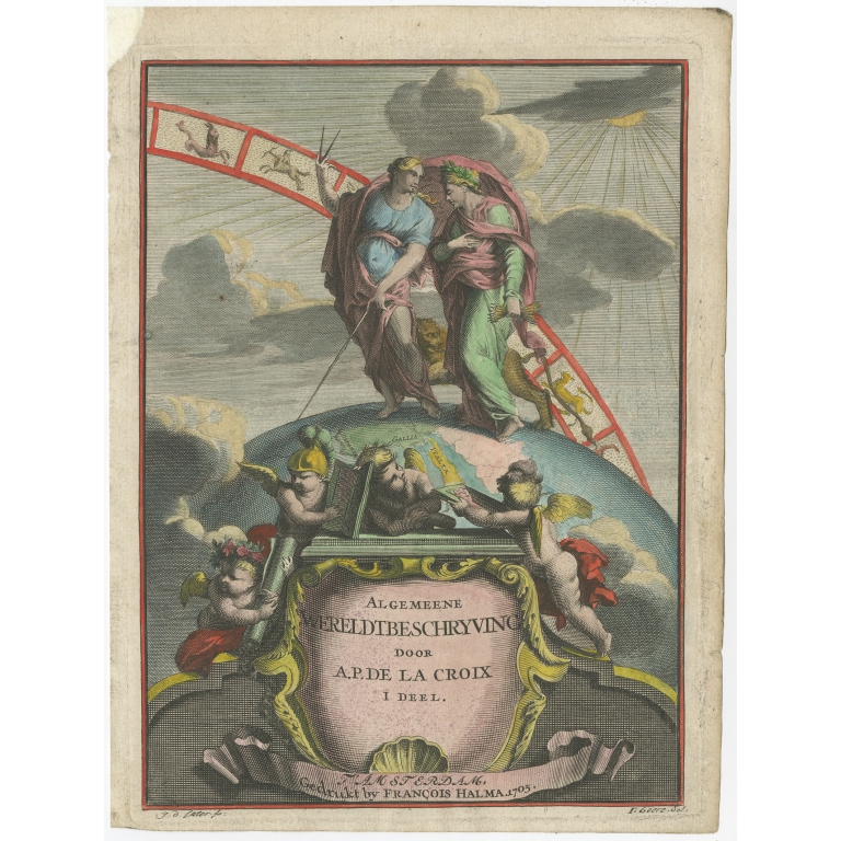Algemeene Wereldtbeschryving door A.P. de la Croix - Goeree (1705)