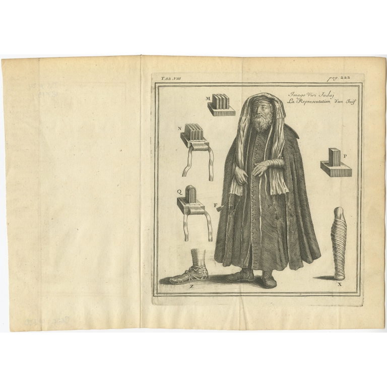 La Representation d'un Juif - Lamy (1709)