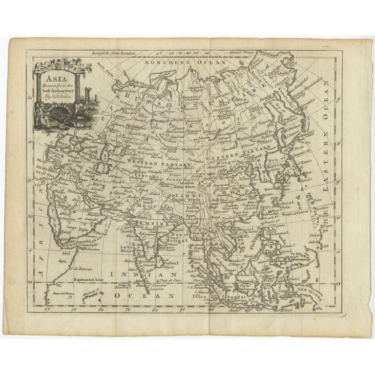 Asia drawn from the best Authorities - Guthrie (1779)