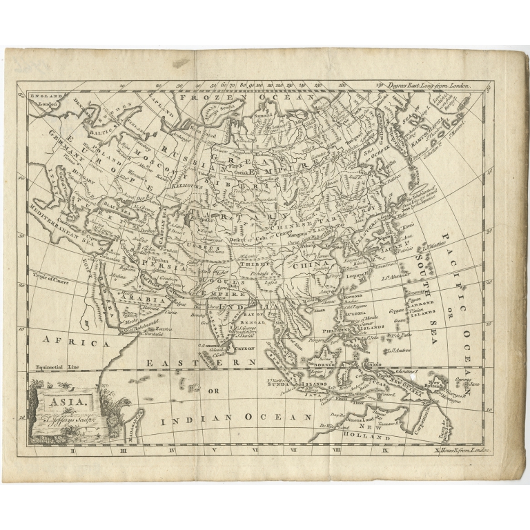 Asia - Jefferys (1772)