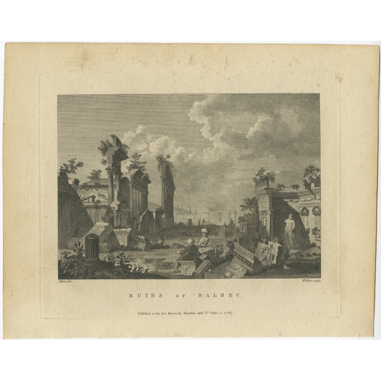 Ruins of Balbec - Walker (1783)