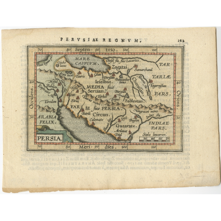 Persia - Ortelius (c.1601)