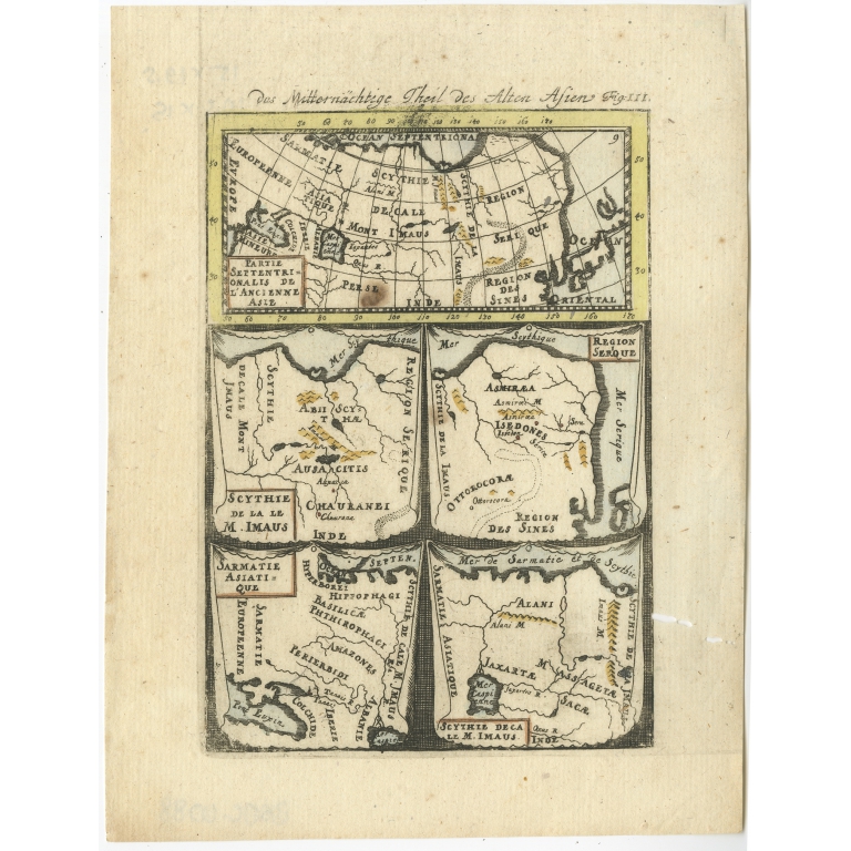 Das Mitternächtige Theil des Alten Asien - Mallet (1719)